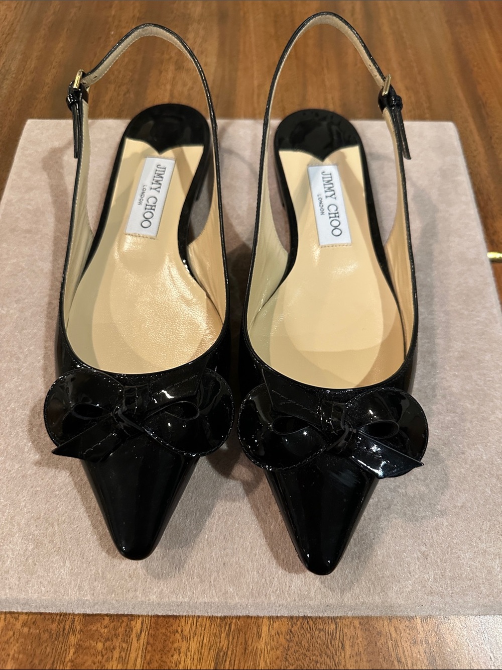 Jimmy Choo Blair Flat- Patent